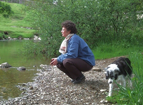 Rach & Heidi at Kettlewell